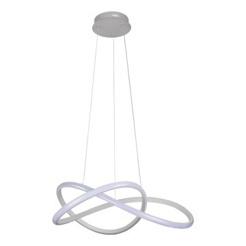 Reguliuojamas LED pakabinamas šviestuvas ant troselio LED/85W/230V 3000-6500K skers. 60 cm + su nuotoliniu pulteliu