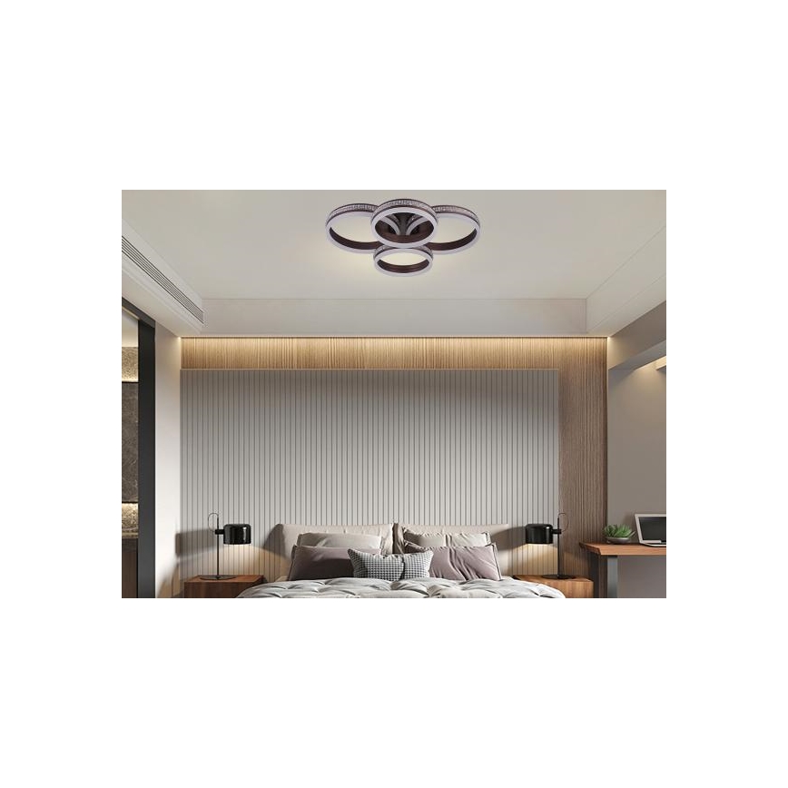 Reguliuojamas LED prie lubų tvirtinamas šviestuvas LED/150W/230V 3000-6500K + su nuotoliniu pulteliu