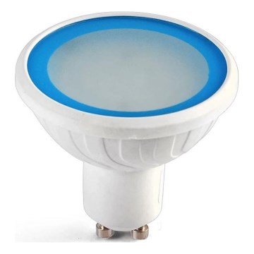 Reguliuojamas LED prožektorius Elektros lemputė EASY CONNECT GU10/4W/230V mėlyna