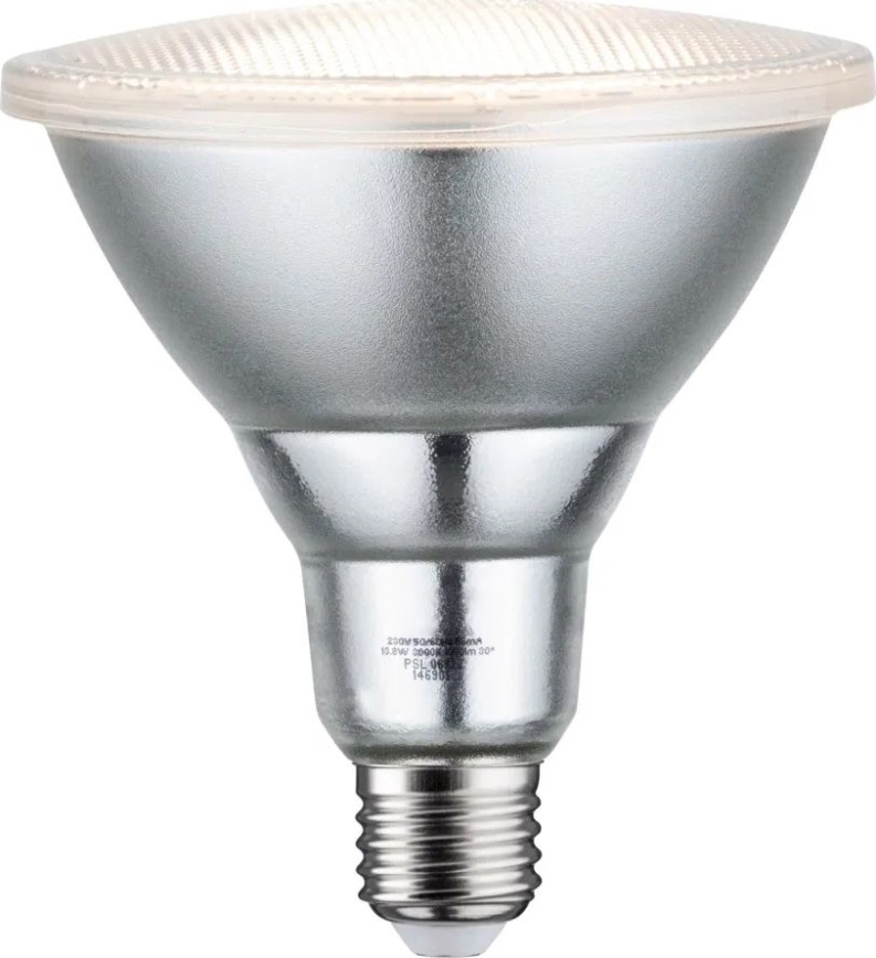 Reguliuojamas LED prožektorius Elektros lemputė PAR38 E27/13,8W/230V 3000K - Paulmann 28826