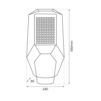 Reguliuojamas LED prožektorius su prietemos jutikliu ir Saulės energijos panelė LED/200W/20000 mAh 6500K IP65 pilka