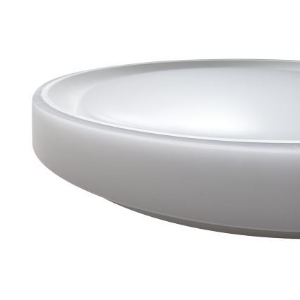 LED RGBW dimeriuojamas lubinis šviestuvas MELO LED/36W/230V 3000-6000K skersmuo 39 cm baltas + nuotolinis valdymas