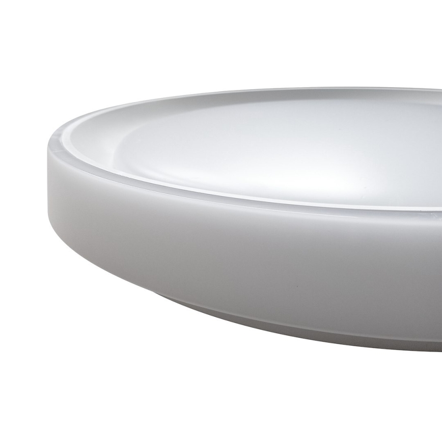 LED RGBW dimeriuojamas lubinis šviestuvas MELO LED/36W/230V 3000-6000K skersmuo 39 cm baltas + nuotolinis valdymas