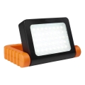 Reguliuojamas LED saulės įkraunamas prožektorius LED/10W/5V USB 6500K IP44 1800 mAh