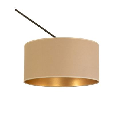 Reguliuojamas LED šviestuvas ant strypo GORTA 1xE27/60W/230V smėlinė/auksinė