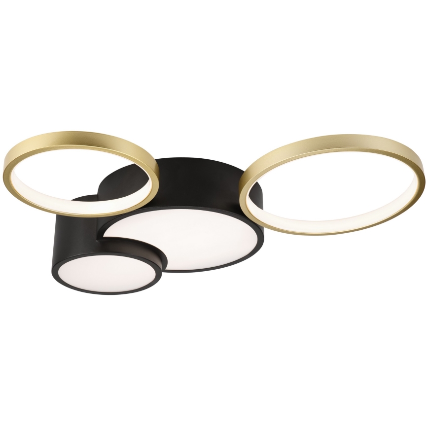 Reguliuojamas lubinis šviestuvas ALIZEE LED/30W/230V 3000-6500K juoda/auksinė