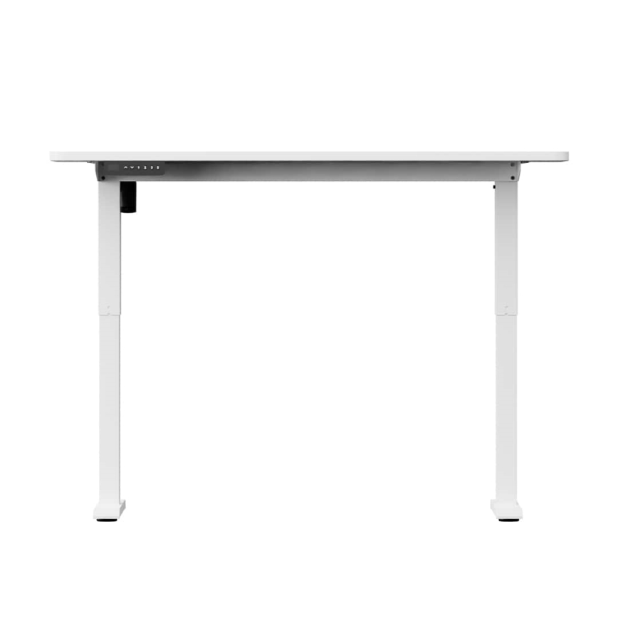 Reguliuojamo aukščio rašomasis stalas LEVANO 140x60 cm baltas