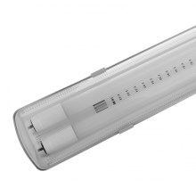 Reguliuojamas vonios šviestuvas LIMEA 2xG13/18W/230V IP65 1263 mm