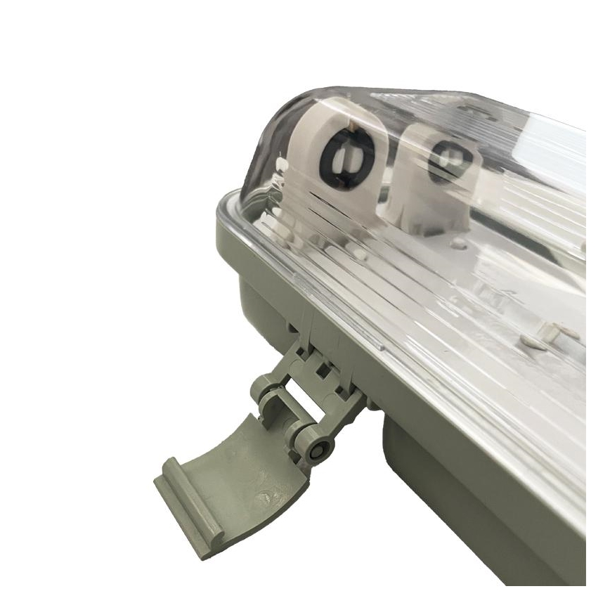Reguliuojamas vonios šviestuvas T8 2xG13/18W/230V IP65 126 cm