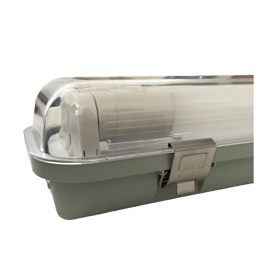 Reguliuojamas vonios šviestuvas T8 2xG13/18W/230V IP65 126 cm