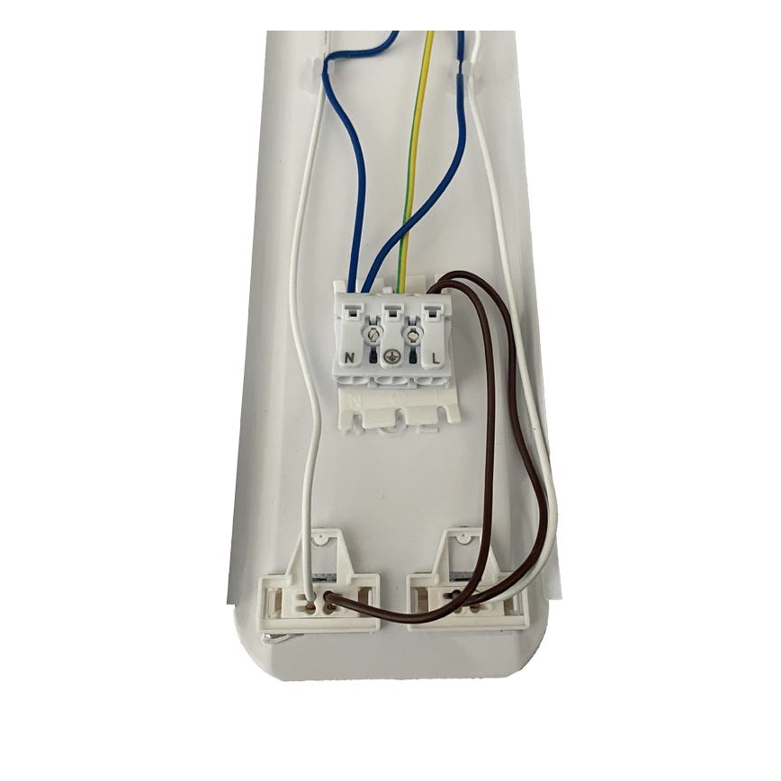 Reguliuojamas vonios šviestuvas T8 2xG13/18W/230V IP65 126 cm