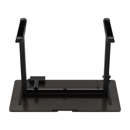 Reguliuojamo aukščio žaidimų stalas CONTROL 110x60 cm ruda/juoda