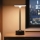 Reguliuojamo ryškumo įkraunama LED stalinė lempa NEW YORK LED/1,8W/5V 2700K/4000K/6500K 1200 mAh juoda