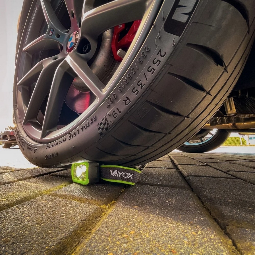 Įkraunama LED galvos lempa su jutikliu ir reguliuojamu ryškumu LED/10W/5V IP66 750 lm 1500 mAh