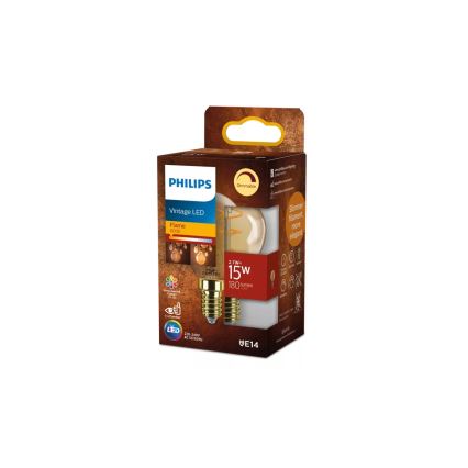 Reguliuojamo ryškumo LED lemputė VINTAGE Philips P45 E14/2,7W/230V 1800K