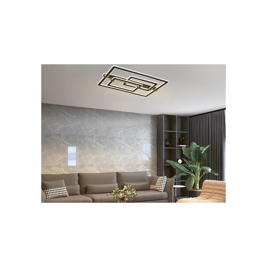 Reguliuojamo ryškumo LED lubinis šviestuvas LED/280W/230V 3000-6500K + nuotolinis valdymas