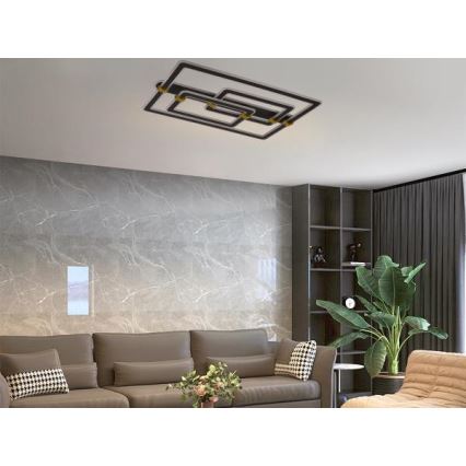 Reguliuojamo ryškumo LED lubinis šviestuvas LED/280W/230V 3000-6500K + nuotolinis valdymas