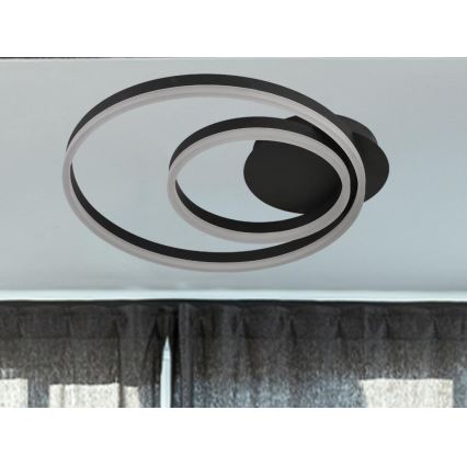 Reguliuojamo ryškumo LED lubinis šviestuvas LED/55W/230V 3000-6500K + nuotolinis valdymas