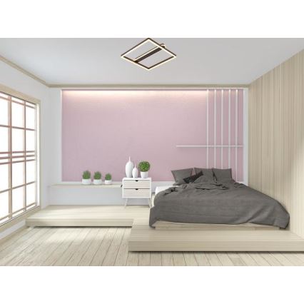 Reguliuojamo ryškumo LED lubų šviestuvas 60W/230V 3000-6500K + nuotolinio valdymo pultas