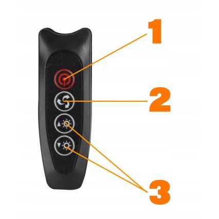 LED dimeriuojama jutiklinė stalo lempa su lanksčiu kaklu ir spaustuku LED/10W/5/230V 3000/4000/6000K juoda
