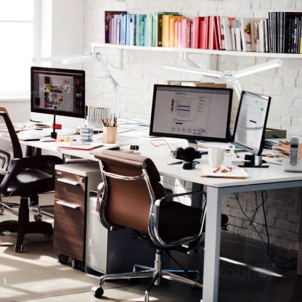 Reguliuojamo ryškumo LED stalinė lempa TENUIX DUO LED/15W/230V 3000-6000K balta