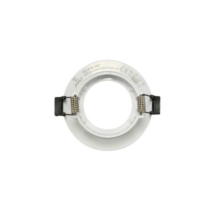 Rėmelis įleidžiamam GU10 šviestuvui, skersmuo 8,6 cm, baltas