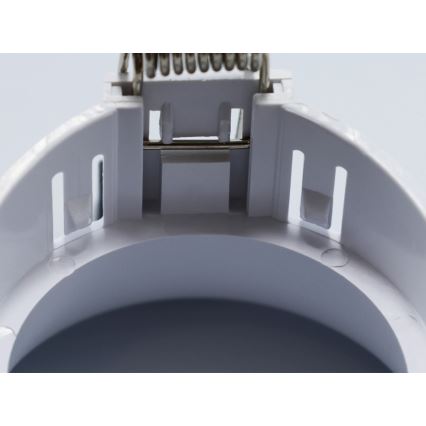 Rėmelis įleidžiamam GU10 šviestuvui, skersmuo 8,6 cm, baltas