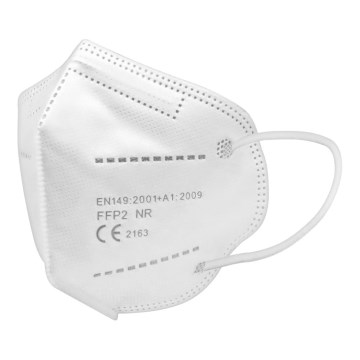 Respiratorius vaikiškas dydis FFP2 Kids NR CE 0370 baltas 1vnt