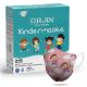 Respiratorius vaikiškas dydis FFP2 Kids NR CE 0370 Mergaitė rožinis 1vnt