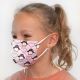 Respiratorius vaikiškas dydis FFP2 Kids NR CE 0370 Pingvinas rožinis 1vnt
