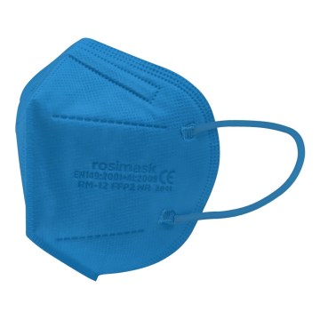 Respiratorius vaikiškas dydis FFP2 ROSIMASK MR-12 NR mėlynas 1vnt