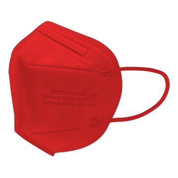 Respiratorius vaikiškas dydis FFP2 ROSIMASK MR-12 NR raudonas 1vnt