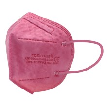 Respiratorius vaikiškas dydis FFP2 ROSIMASK MR-12 NR rožinis 1vnt