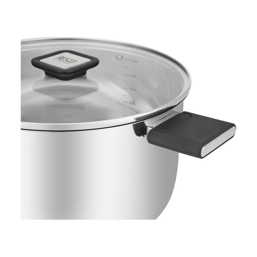 Resto - Puodas su dangčiu ANSER 5,8 l 24 cm