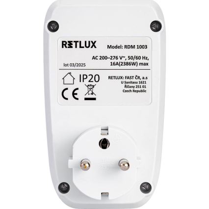 Elektros suvartojimo matuoklis 3680W/230V