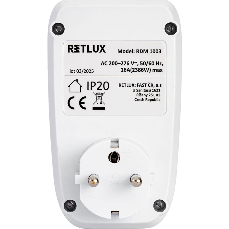 Elektros suvartojimo matuoklis 3680W/230V