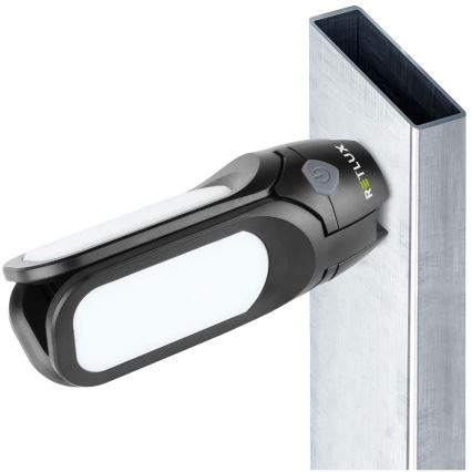 Įkraunamas LED kempingo žibintas su saulės panelė — 3 W / 1600 mAh / IPX4