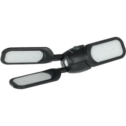 Įkraunamas LED kempingo žibintas su saulės panelė — 3 W / 1600 mAh / IPX4