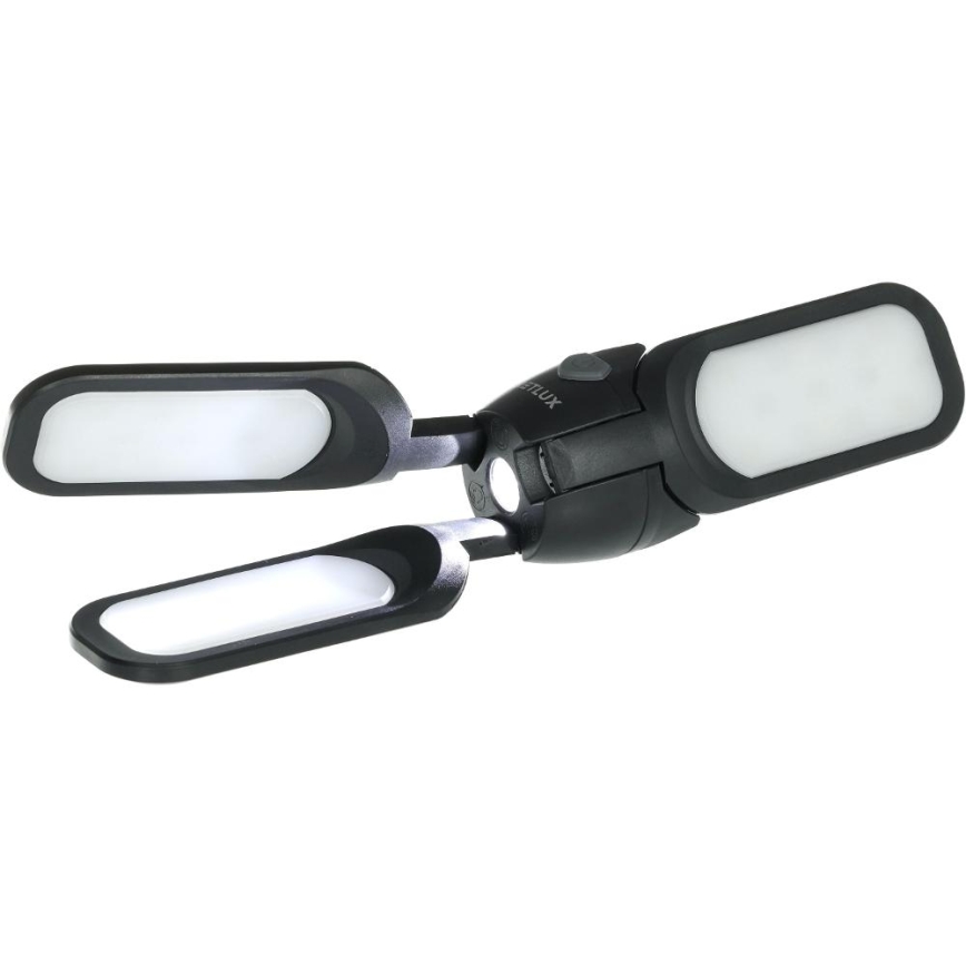 Įkraunamas LED kempingo žibintas su saulės panelė — 3 W / 1600 mAh / IPX4