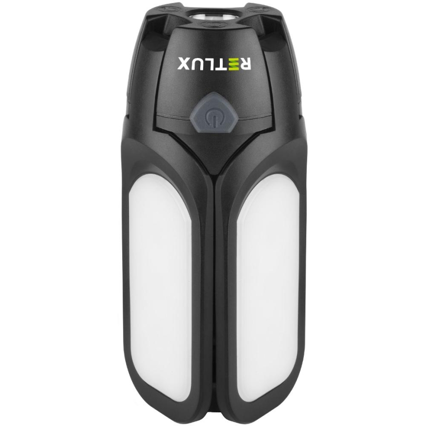 Įkraunamas LED kempingo žibintas su saulės panelė — 3 W / 1600 mAh / IPX4