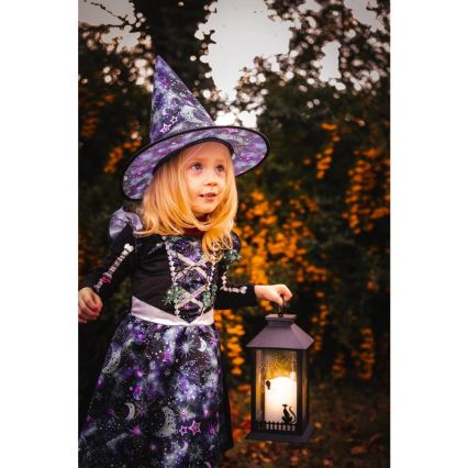 LED Dekoracija HALLOWEEN LED/3xAAA/šiltas baltas žibintas