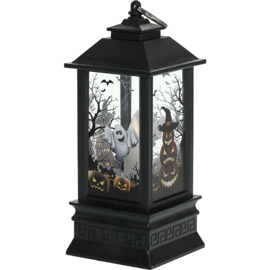 LED Dekoracija HALLOWEEN LED/3xAAA/šilta balta žibintas su moliūgais