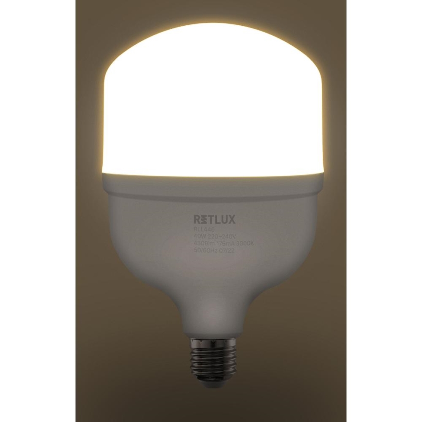 LED elektros lemputė T120 E27/40W/230V 3000K