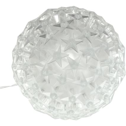 LED Kalėdinė dekoracija LED/230V/šilta balta rutulys
