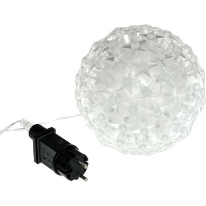 LED Kalėdinė dekoracija LED/230V/šilta balta rutulys