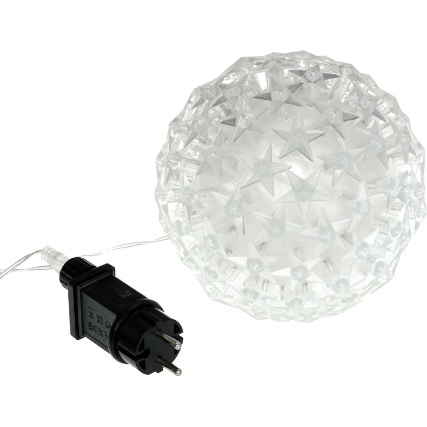 LED Kalėdinė dekoracija LED/230V/šilta balta rutulys