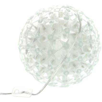 LED Kalėdinė dekoracija LED/230V/šilta balta rutulys