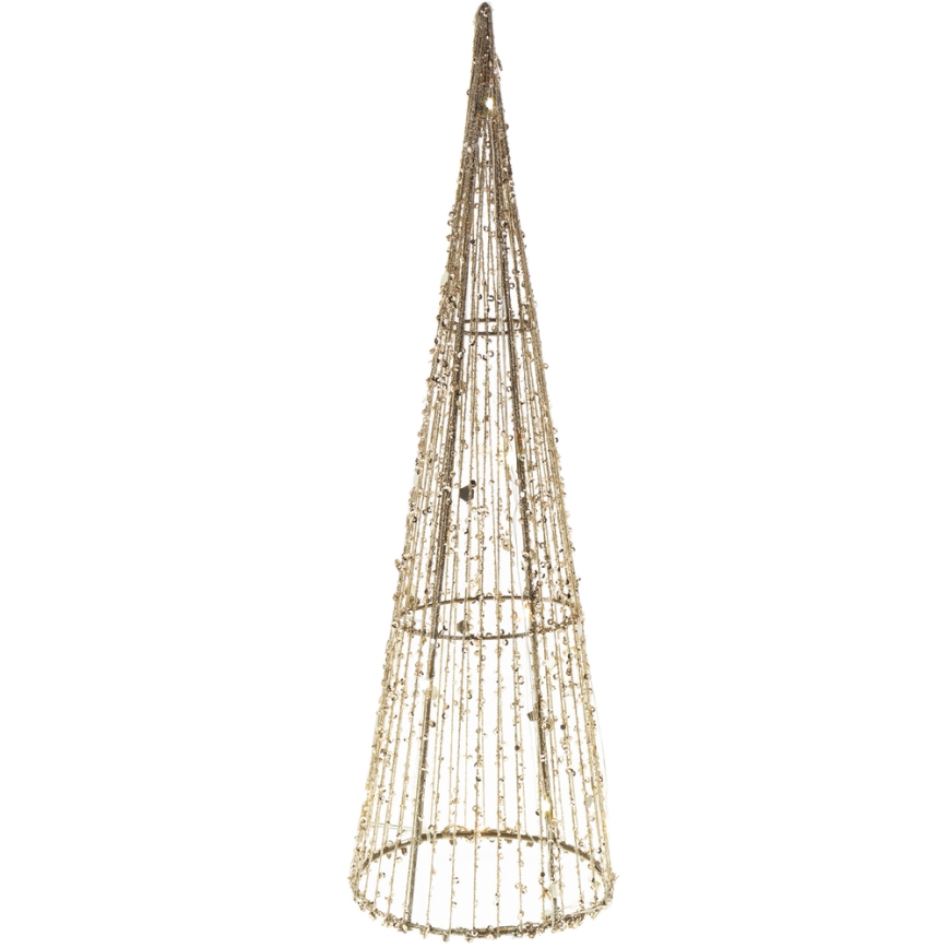 LED Kalėdinė dekoracija LED/2xAA 40 cm kūgis