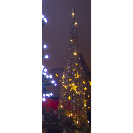 LED Kalėdinė dekoracija LED/2xAA 40 cm kūgis