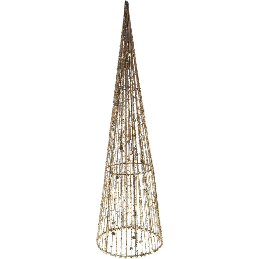LED Kalėdinė dekoracija LED/2xAA 50 cm kūgis